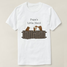 Papas Little Goat Herde 3 Ziegen T-Shirt