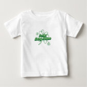 Papa's Lucky Charm St. Patrick's Day Baby T-shirt (Vorderseite)