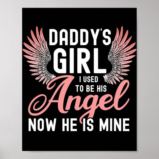 Papas Mädchen ich war sein Engel jetzt ist er mein Poster (Vorne)