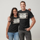 Papas offizieller Ruhetag-Pass T-Shirt (Unisex)