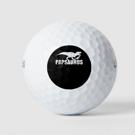 Papasarus Vatertag Golfball (Vorderseite)