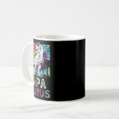 Papasaurus Dinosaur Papa Saurus Familie passend Ti Kaffeetasse (Vorderseite Links)