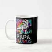 Papasaurus Dinosaur Papa Saurus Familie passend Ti Kaffeetasse (Links)