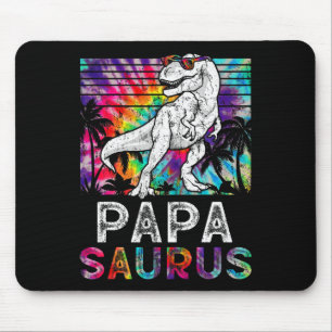 Papasaurus Dinosaur Papa Saurus Familie passendes  Mousepad