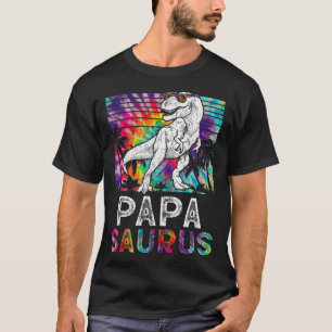 Papasaurus Dinosaur Papa Saurus Familie passendes  T-Shirt