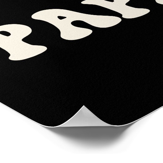 Papasaurus Funny Dinosaur auf der Pansexual Flag S Poster (Ecke)