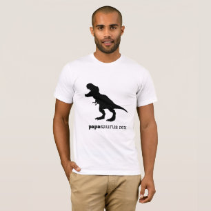 papasaurus rex Familien-Dinosauriert-stück T-Shirt