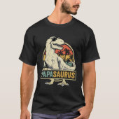 Papasaurus T Rex Dinosaur Papa Saurus Family T-Shirt (Vorderseite)