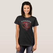 Papasaurus T Rex Papa Saurus Dinosaur für Dinosaur T-Shirt (Vorne ganz)