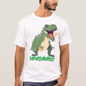 Papasaurus T-Shirt (Vorderseite)