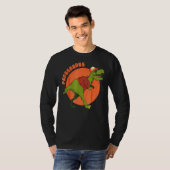 Papasaurus T-Shirt T rex Papa Saurus Dinosaur Gran (Vorne ganz)