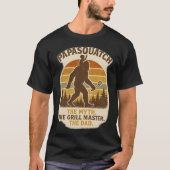 Papasquatch - Der Mythos. Der Gittermeister. Der V T-Shirt (Vorderseite)