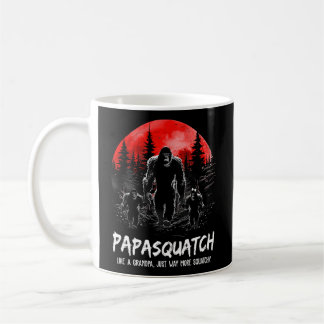 Papasquatch wie ein Großvater, nur viel katzeniger Kaffeetasse