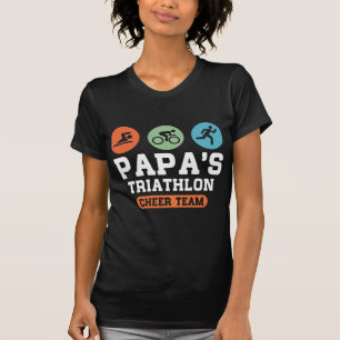 Papastriathlon-Beifall-Team T-Shirt