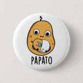 Papato Funny Potato Pub Button (Vorderseite)
