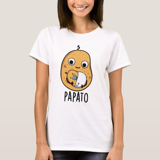 Papato Funny Potato Pub T-Shirt (Vorderseite)