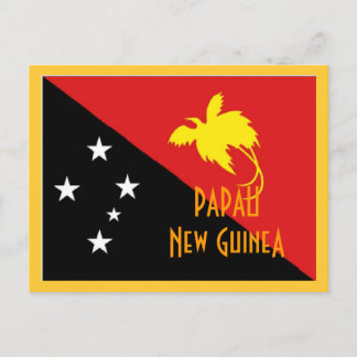 Papau Neue Guinea Postkarte