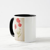 Papavar rhoeas, c.1568 tasse (Vorderseite Links)