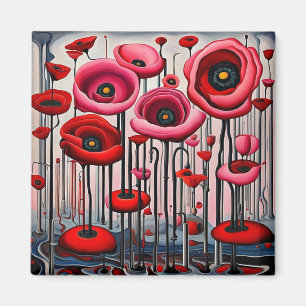 Papaveri Tubolari 7 Magnet