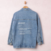 Papaw Definition - Vatertagsgeschenk Jeansjacke (Hangar)