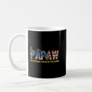 Papaw der Veteran Mythos Der legendäre Väter Tag G Kaffeetasse
