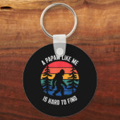 Papaw Design For Grandpa From Grandkids Father's D Schlüsselanhänger (Vorderseite)