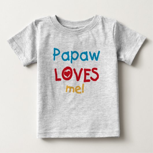 Papaw-Lieben T - Shirt und Geschenke (Vorderseite)