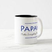 Papaw macht alles besser zweifarbige tasse (VorderseiteRechts)