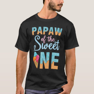 Papaw von der süßen Eiscreme von einem glücklichen T-Shirt