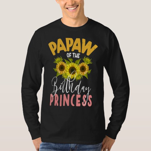 Papaw von Prinzessin Sonnenblumen T-Shirt (Vorderseite)