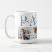 Papaw We Liebe You 4 Foto Collage Kaffeetasse (Links)