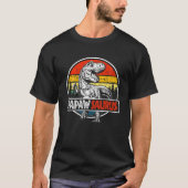 Papawsaurus Dinosaur Funny Papaw Saurus Family T-Shirt (Vorderseite)