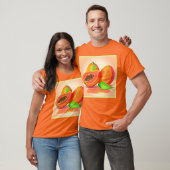 Papaya-Freshness in Scheiben T-Shirt (Unisex)
