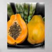 Papaya Gecko Poster (Vorne)