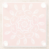 Papaya Glasuntersetzer (Rückseite)