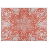 Papaya Mandala Schneidebrett (Vorderseite)