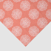 Papaya Mandala Seidenpapier (Ausschnitt)