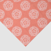 Papaya Mandala Seidenpapier (Ausschnitt)