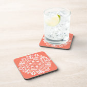 Papaya Mandala Untersetzer (Rechte Seite)