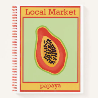 Papaya Notizbuch