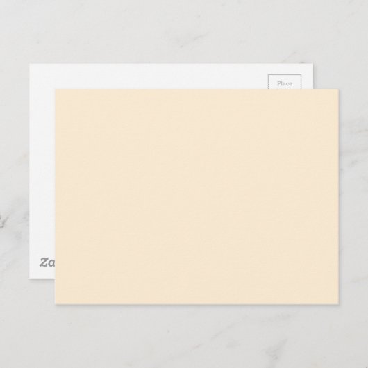 Papaya-Peitsche Postkarte (Vorne/Hinten)