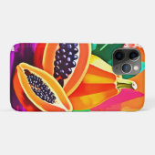 Papaya-Pop in Scheiben Case-Mate iPhone Hülle (Rückseite (Horizontal))
