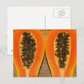 Papaya! Postkarte (Vorne/Hinten)