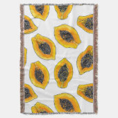 Papaya-Scheiben Decke (Vorderseite Vertikal)