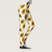 Papaya-Scheiben Leggings (Rechts)
