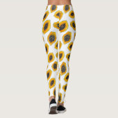 Papaya-Scheiben Leggings (Rückseite)