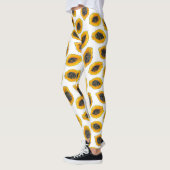 Papaya-Scheiben Leggings (Links)