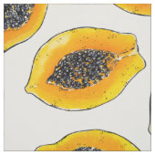 Papaya-Scheiben Stoff (Muster)