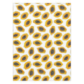 Papaya-Scheiben Tischdecke (Vorderseite)