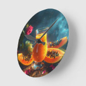 PAPAYA - TROPICAL KISS RUNDE WANDUHR (Winkel)